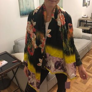 Ted Baker silk scarf with tag still on.